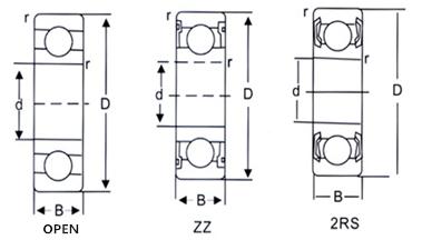 Inch Deep Groove Ball Bearing